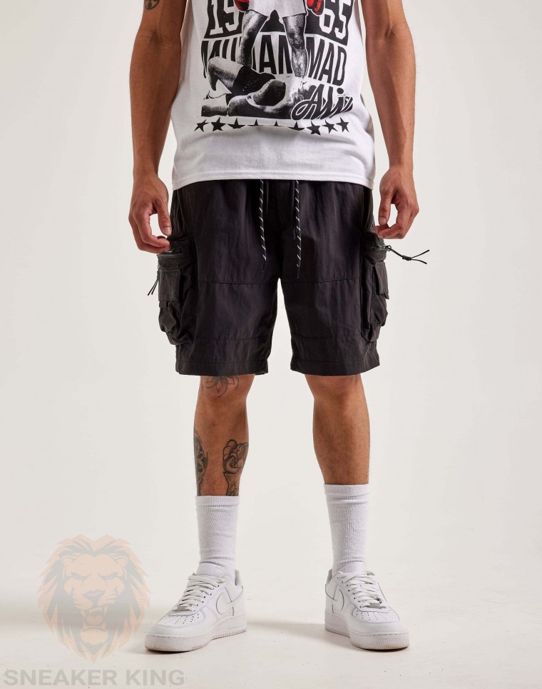 Шорти Smoke Rise Utility Cargo Shorts чорні нейлон WS24283DTZ